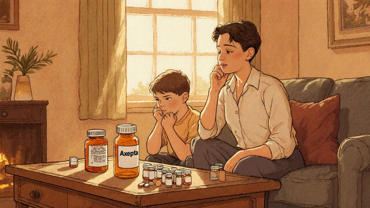 Confronta Axepta (Atomoxetina) con le alternative per l'ADHD