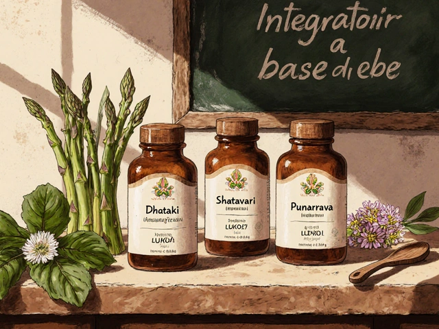 Lukol Dhataki, Shatavari e Punarnava: confronto con alternative