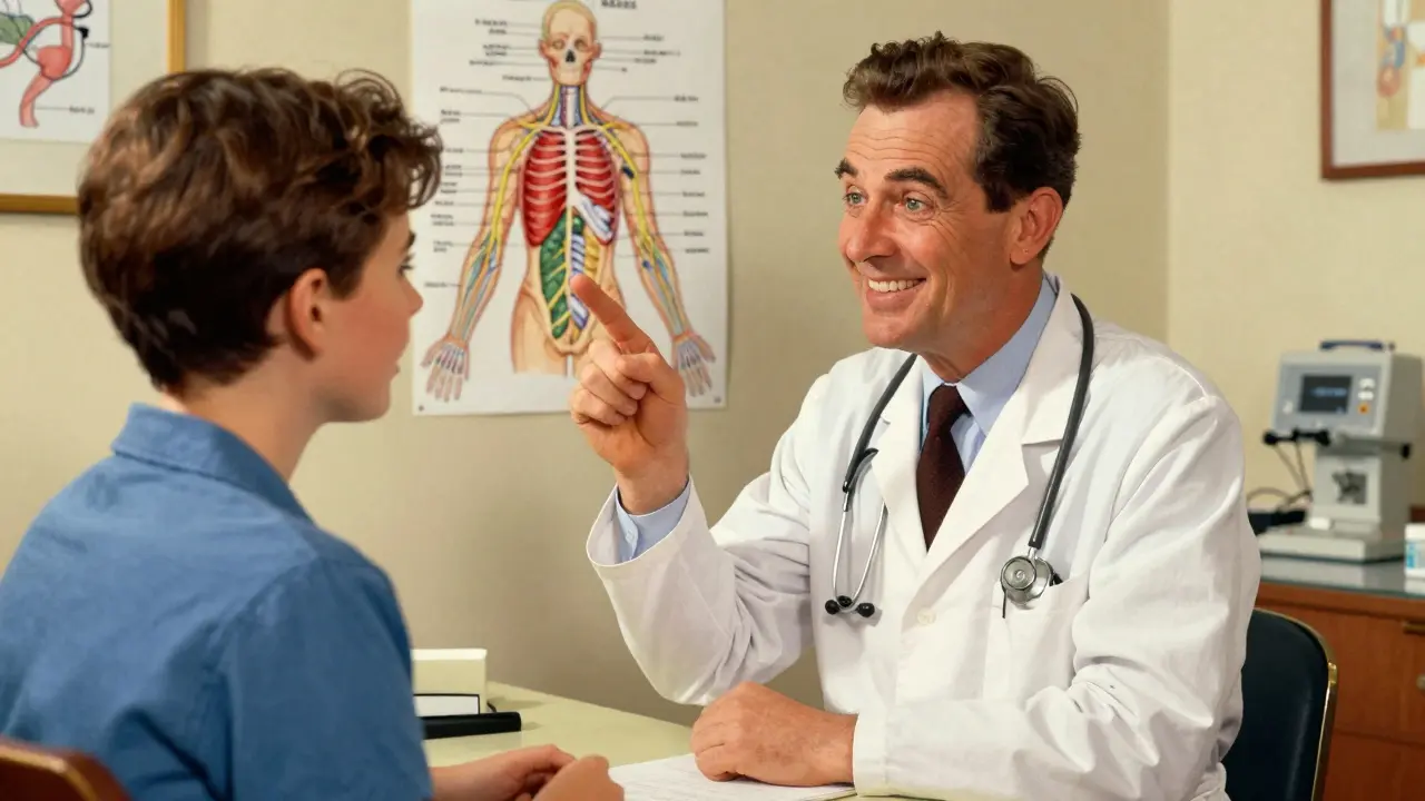 Medico e paziente discutono terapie alternative per il dolore cronico