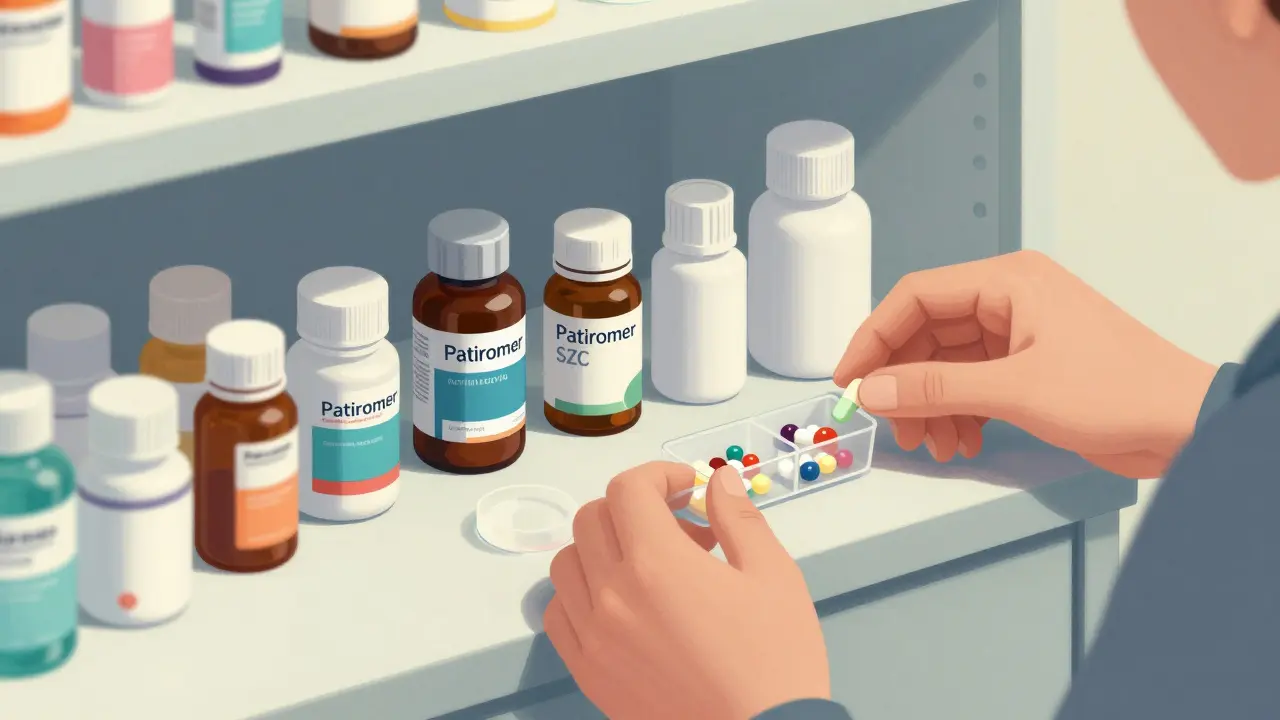 Organizzazione accurata dei farmaci per la gestione dell'iperkaliemia